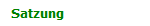 Satzung